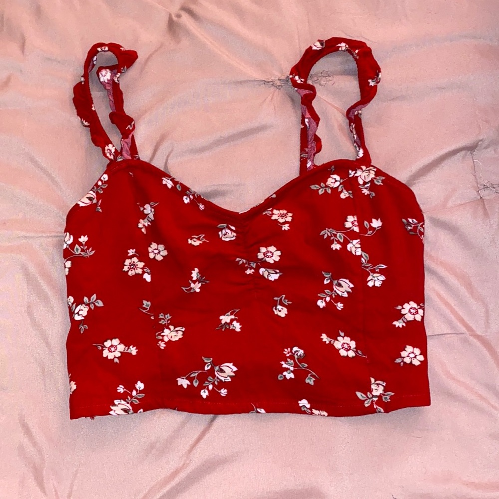 hollister crop top